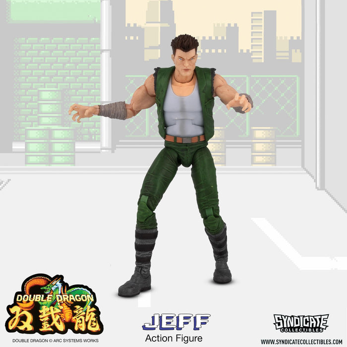 Double Dragon Jeff 7-Inch Deluxe Action Figure