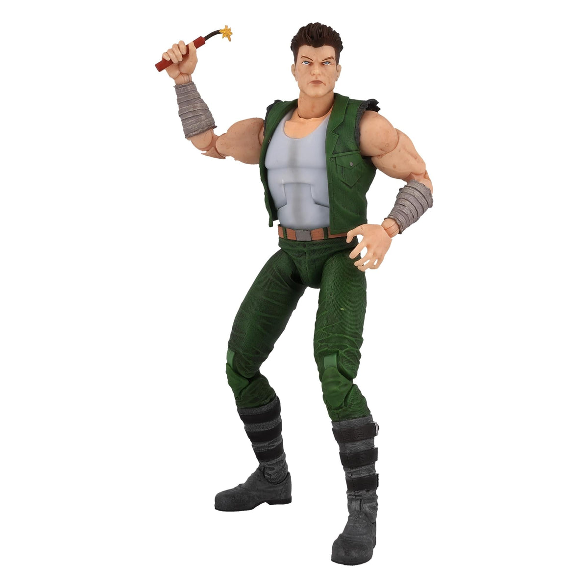 Double Dragon Jeff 7-Inch Deluxe Action Figure — MeTV Mall