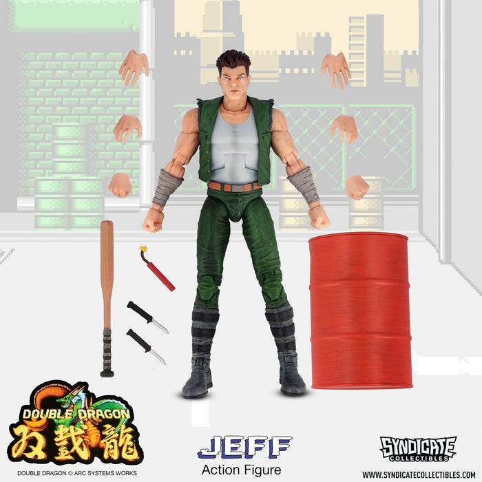 Double Dragon Jeff 7-Inch Deluxe Action Figure
