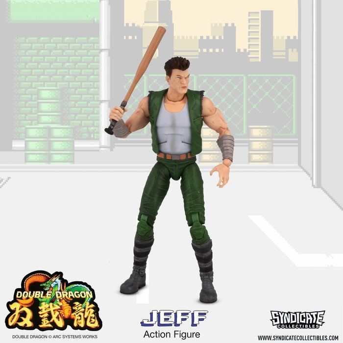 Double Dragon Jeff 7-Inch Deluxe Action Figure