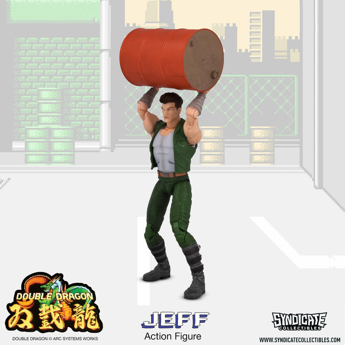 Double Dragon Jeff 7-Inch Deluxe Action Figure