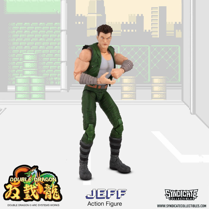 Double Dragon Jeff 7-Inch Deluxe Action Figure