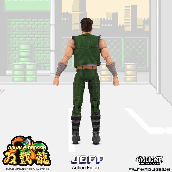 Double Dragon Jeff 7-Inch Deluxe Action Figure