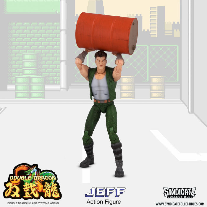 Double Dragon Jeff 7-Inch Deluxe Action Figure