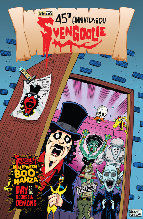 Svengoolie® Lost in Time (2023) & Svengoolie® 45th Anniversary Comic Book (2024) Bundle