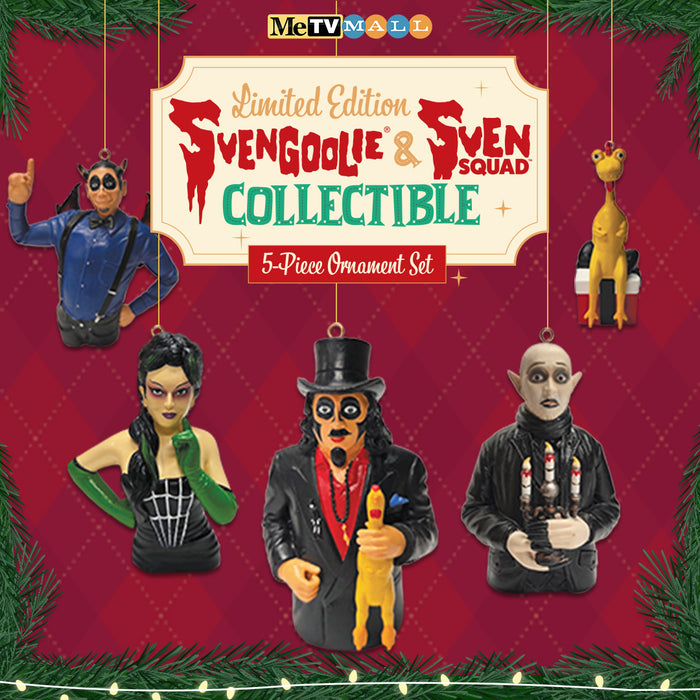 Svengoolie® 5-Piece Ornament Set