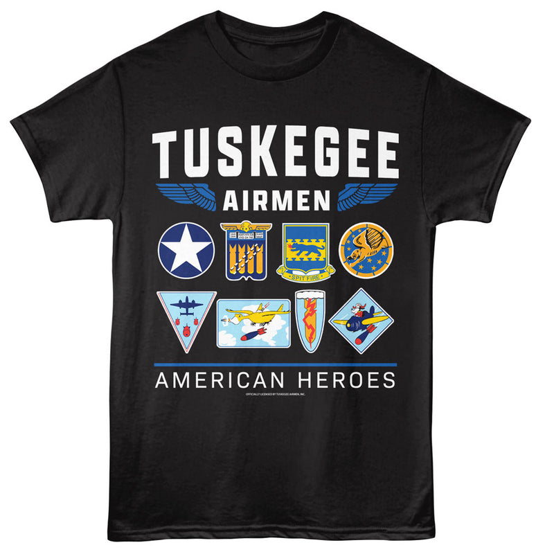 T-Shirt featuring design named Tuskegee Airmen - American Heroes