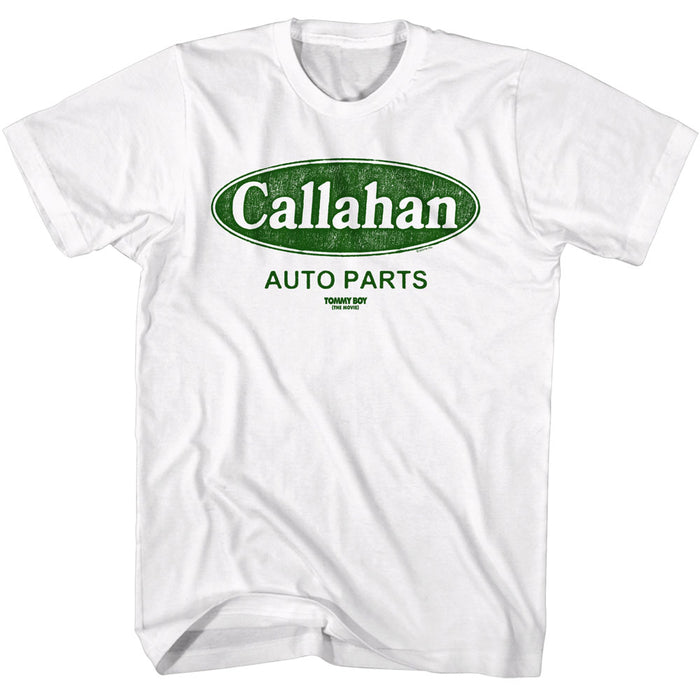 Tommy Boy - Callahan Logo (White)