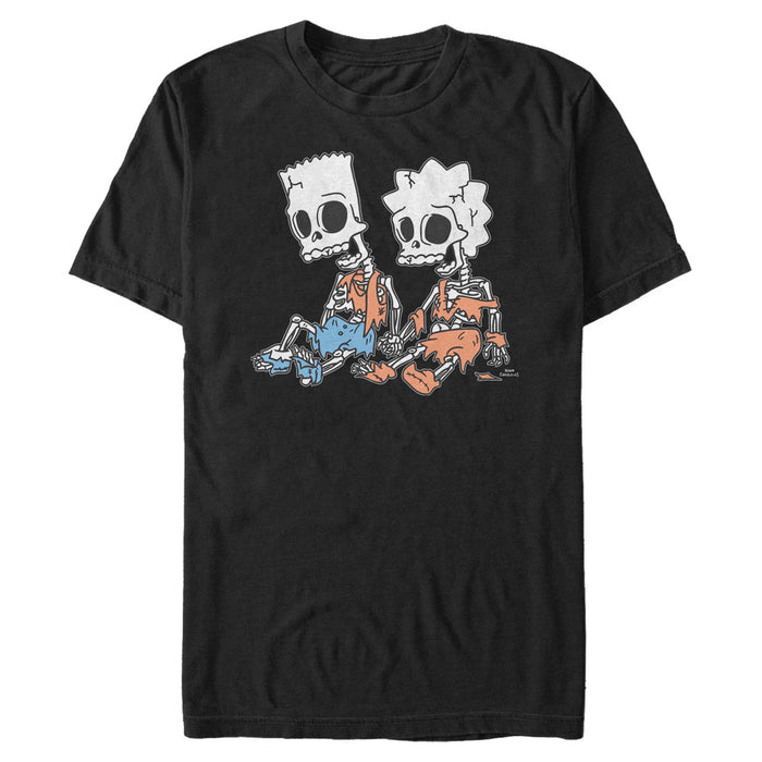 The Simpsons - Skeleton Bart and Lisa