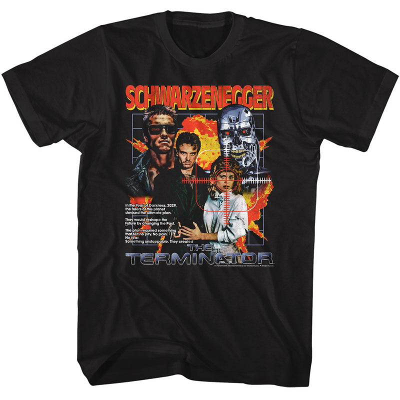 T-Shirt featuring design named The Terminator - Dynamic Collage