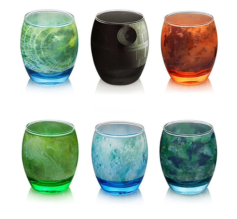 Star Wars - Planetary Glass Set of 6