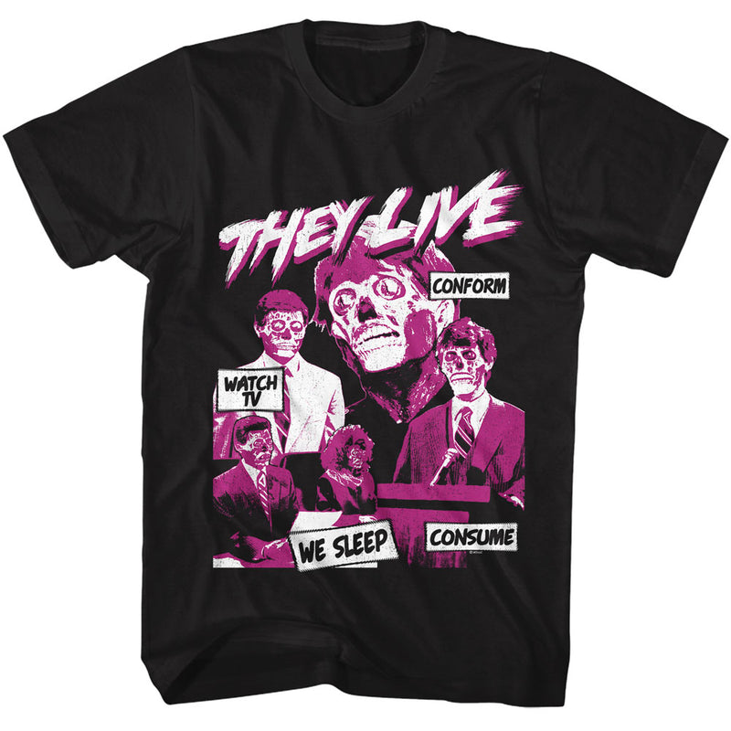 T-Shirt featuring design named They Live - Conform