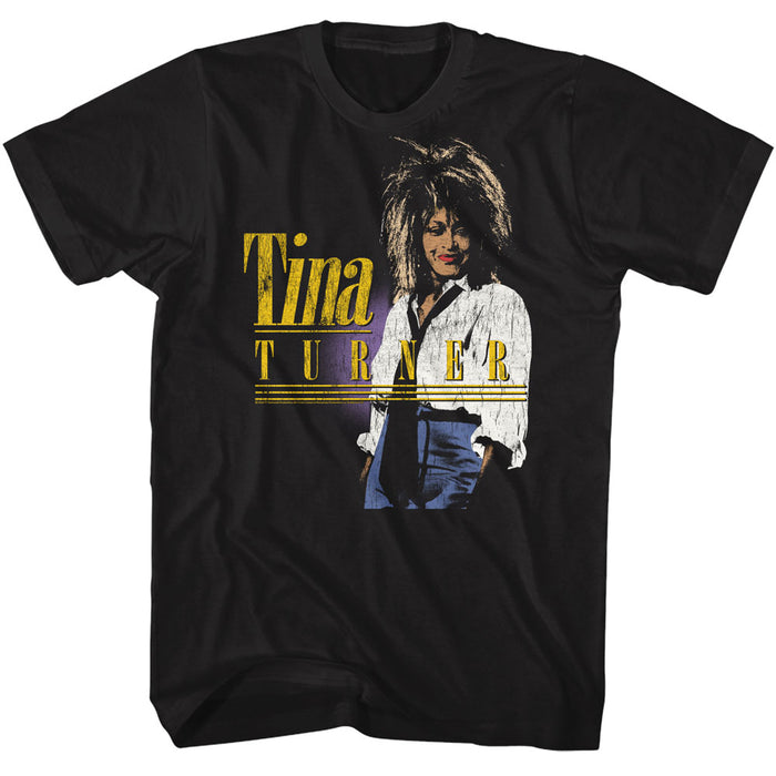 Tina Turner - Slouchy Shirt & Tie (Distressed)