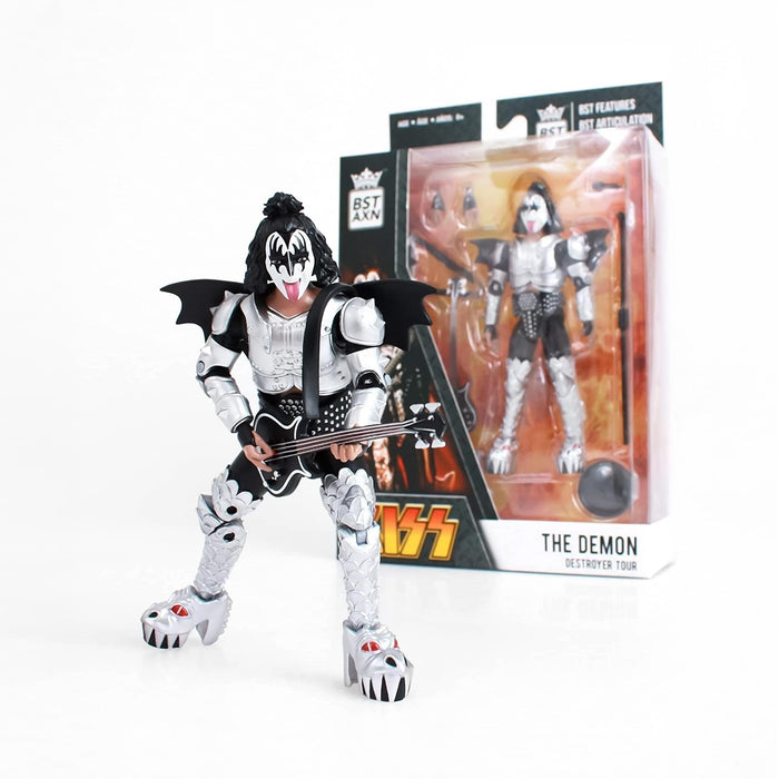 KISS AXN 5 Inch Action Figure | The Demon (Destroyer Tour)
