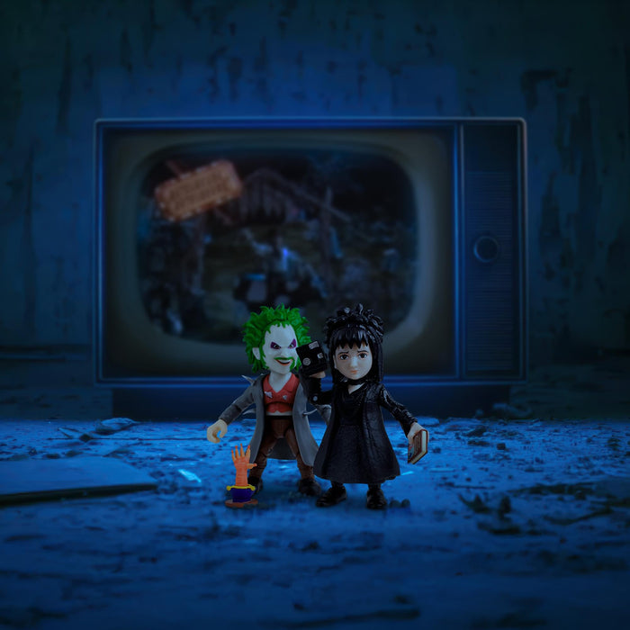 Beetlejuice Action Vinyls Figure Set | Thorny Beetlejuice & Lydia