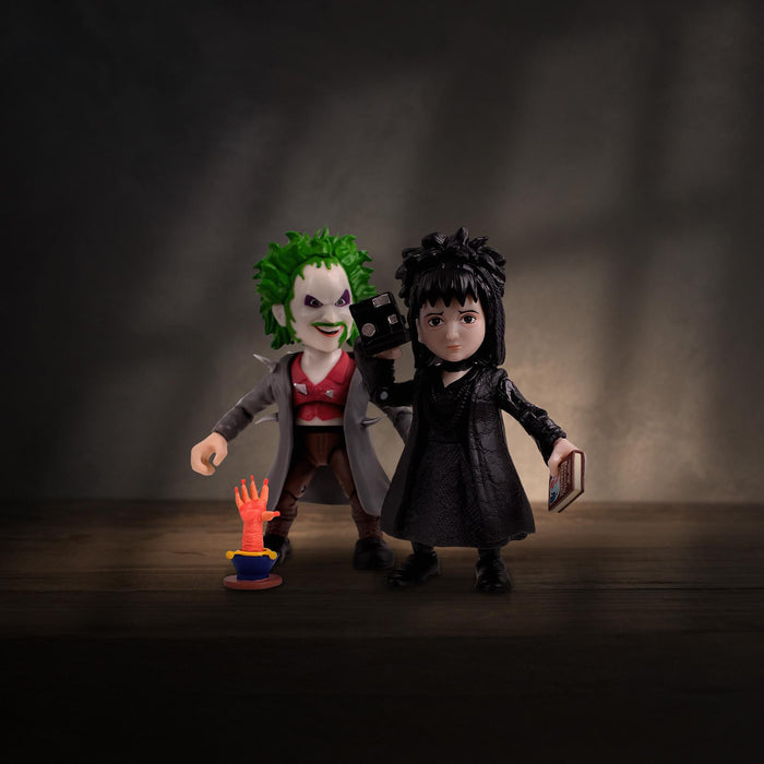 Beetlejuice Action Vinyls Figure Set | Thorny Beetlejuice & Lydia
