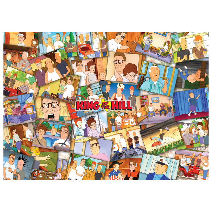 King Of The Hill 1000-Piece Jigsaw Puzzle | 28 x 20 Inches