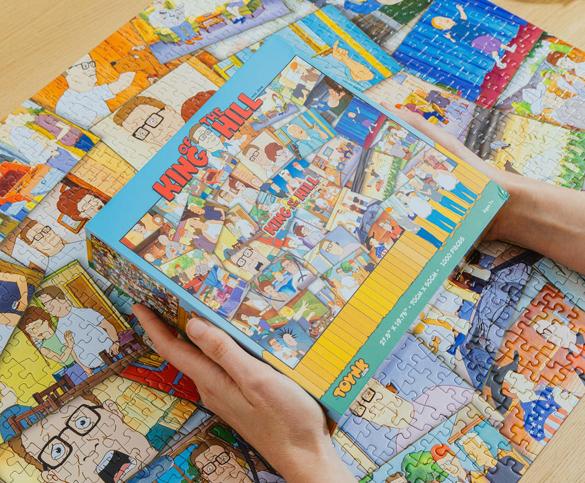 King Of The Hill 1000-Piece Jigsaw Puzzle | 28 x 20 Inches