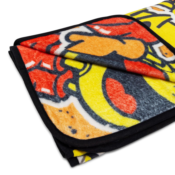 PAC-MAN Classic Allover Throw Blanket | 45 x 60 Inches