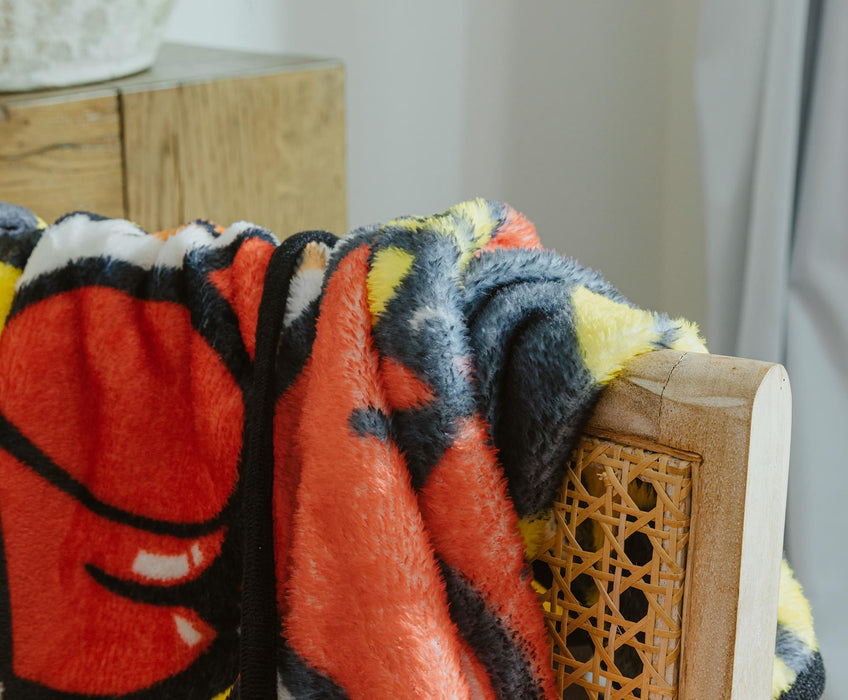 PAC-MAN Classic Allover Throw Blanket | 45 x 60 Inches