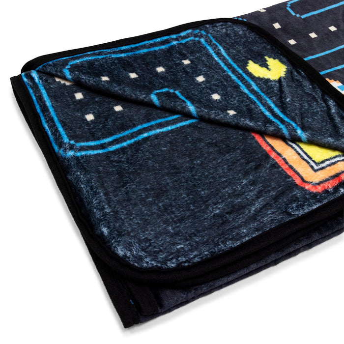 PAC-MAN Classic Maze 45 x 60 Inch Throw Blanket