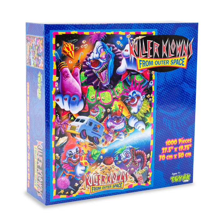 Killer Klowns From Outer Space 1000-Piece Jigsaw Puzzle | Toynk Exclusive