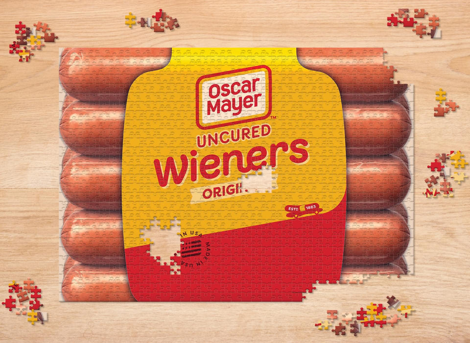 Oscar Mayer Hot Dogs 1000-Piece Jigsaw Puzzle | Toynk Exclusive