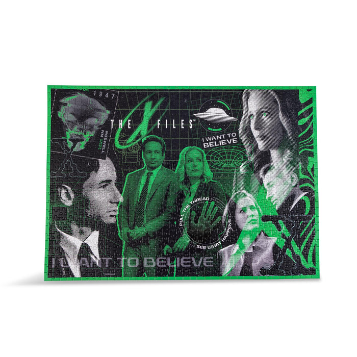 The X-Files "I Want To Believe" 1000-Piece Jigsaw Puzzle | Toynk Exclusive