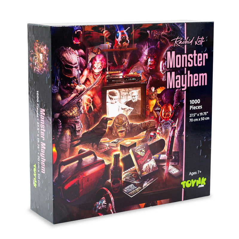 Monster Mayhem 1000-Piece Jigsaw Puzzle By Rachid Lotf | Toynk Exclusive product image 2 of 9