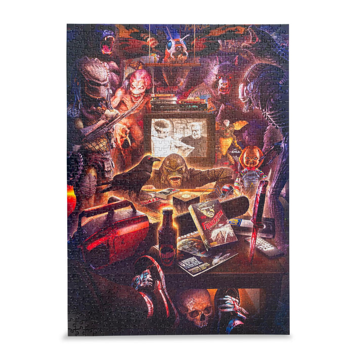 Monster Mayhem 1000-Piece Jigsaw Puzzle By Rachid Lotf | Toynk Exclusive