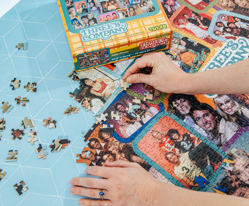 Three's Company 1000-Piece Jigsaw Puzzle | 28 x 20 Inches