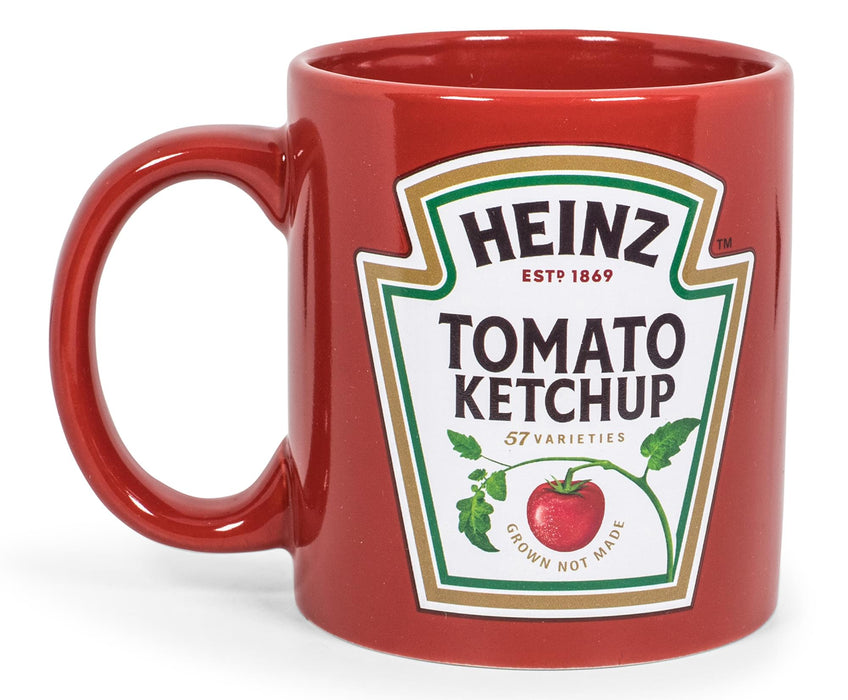 Heinz Ketchup - Logo "Worth the Wait" Ceramic Coffee Mug | Holds 16 Ounces