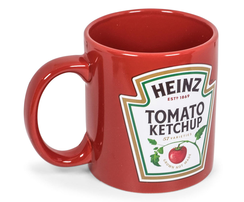 Heinz Ketchup - Logo "Worth the Wait" Ceramic Coffee Mug | Holds 16 Ounces