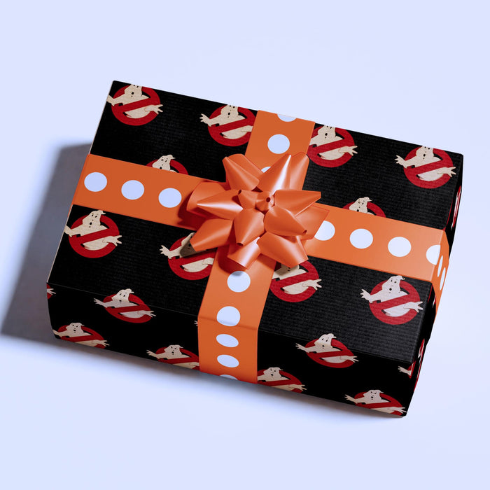 Ghostbusters - "No Ghost" Wrapping Paper | 30 x 96 Inches