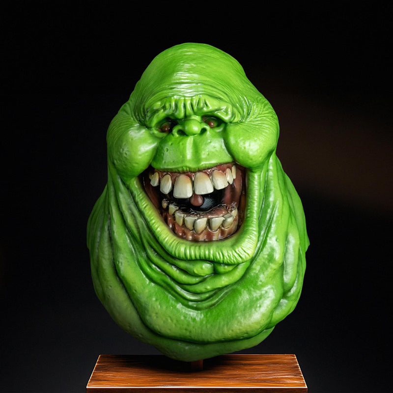 Ghostbusters Slimer Adult Vinyl Costume Mask product image 3 of 5