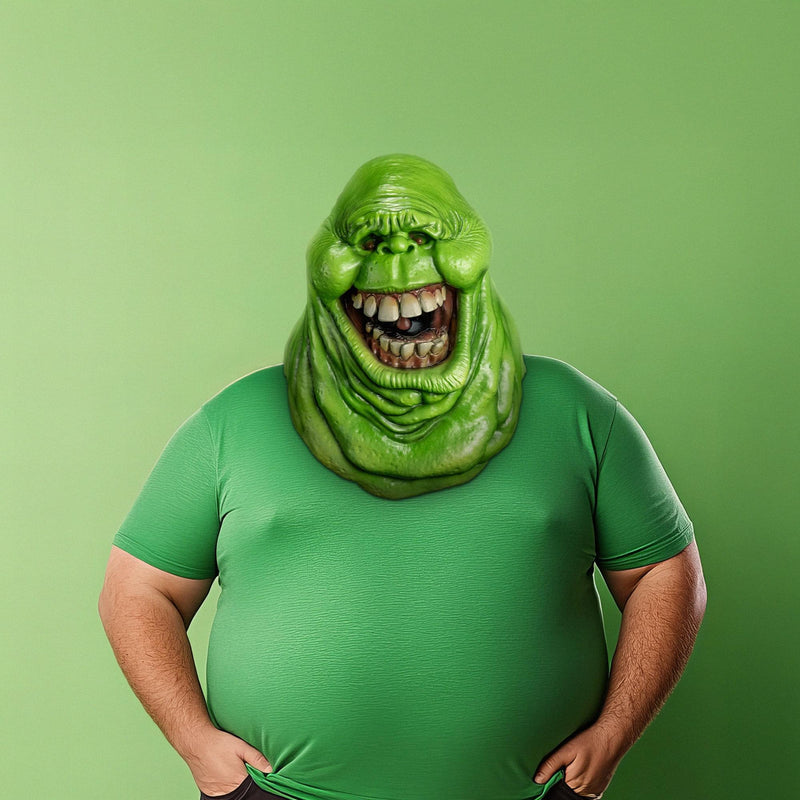 Ghostbusters Slimer Adult Vinyl Costume Mask product image 5 of 5