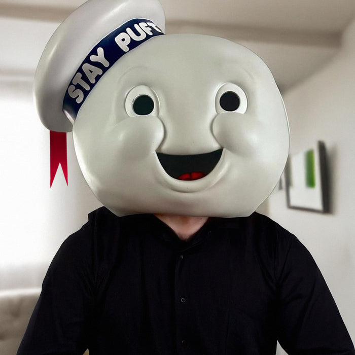 Ghostbusters Stay Puft Marshmallow Man Adult Vinyl Costume Mask
