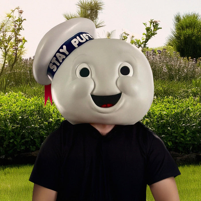 Ghostbusters Stay Puft Marshmallow Man Adult Vinyl Costume Mask