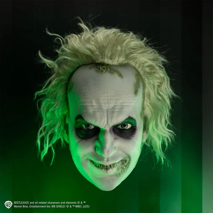 Beetlejuice - Deluxe Adult Injection Costume Mask