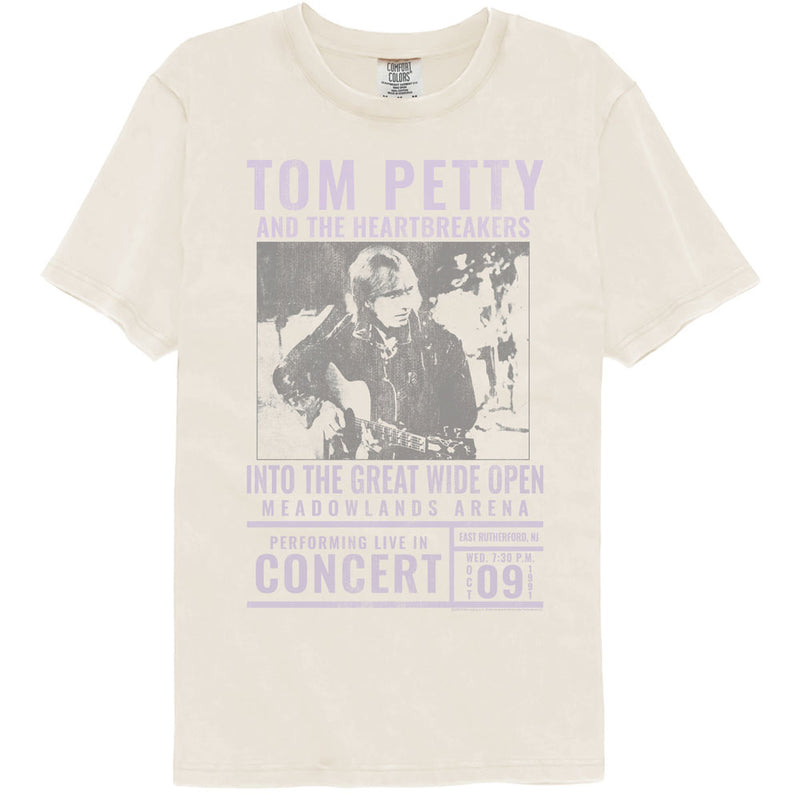 T-Shirt featuring design named Tom Petty - Into the Great Wide Open Live at Meadowlands (Comfort Colors)