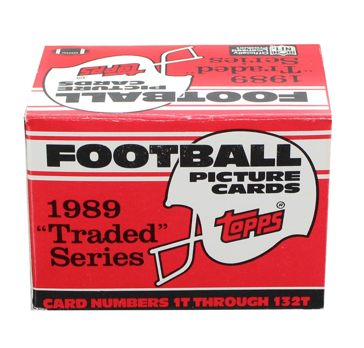 NFL - 1989 Topps Football Traded Series - Set of 132 Cards