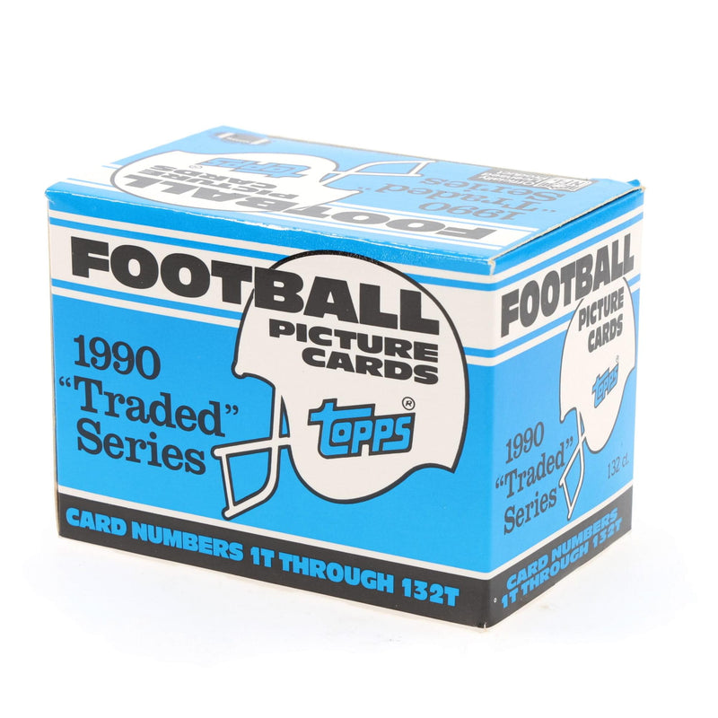 NFL 1990 Topps Traded Football Trading Cards | Set of 132 Cards product image 1 of 5