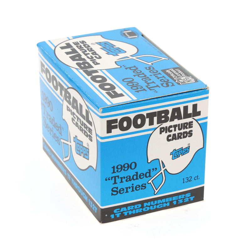NFL 1990 Topps Traded Football Trading Cards | Set of 132 Cards product image 3 of 5