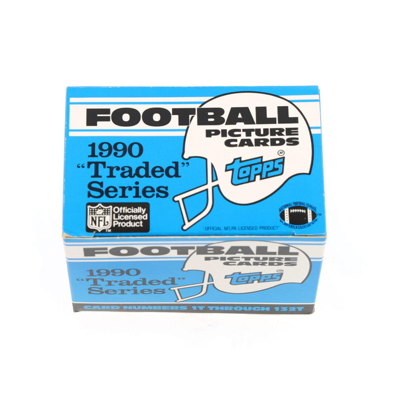 NFL 1990 Topps Traded Football Trading Cards | Set of 132 Cards product image 4 of 5