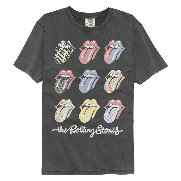 The Rolling Stones - Multi Color Tongues (Comfort Colors)