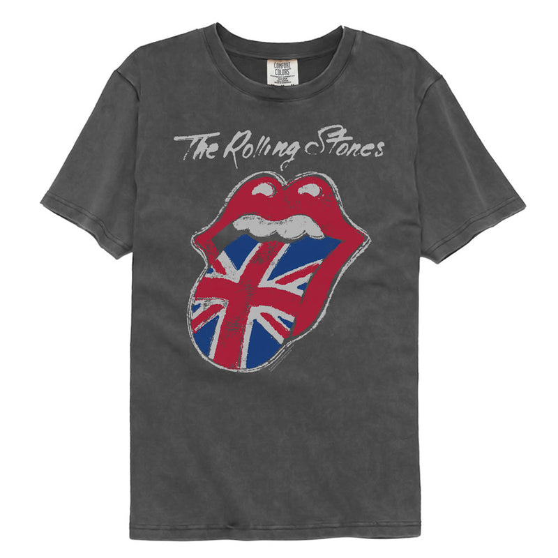 T-Shirt featuring design named The Rolling Stones - Painted Union Jack Tongue (Comfort Colors)