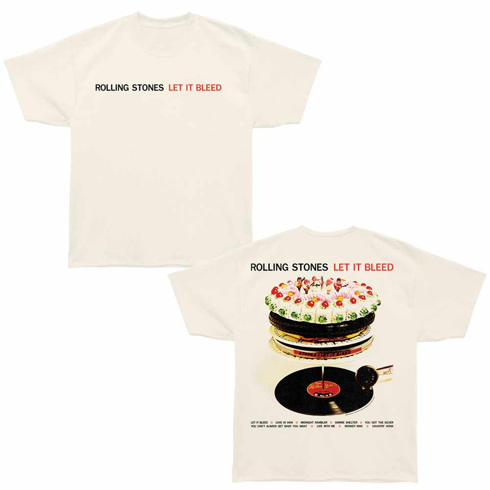 The Rolling Stones - Let It Bleed Track List (Oversized) (Front