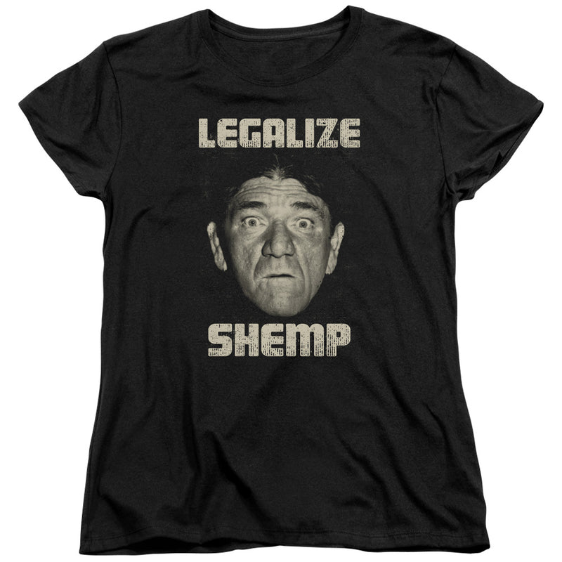 T-Shirt featuring design named Three Stooges - Legalize Shemp, product image 2 of 2