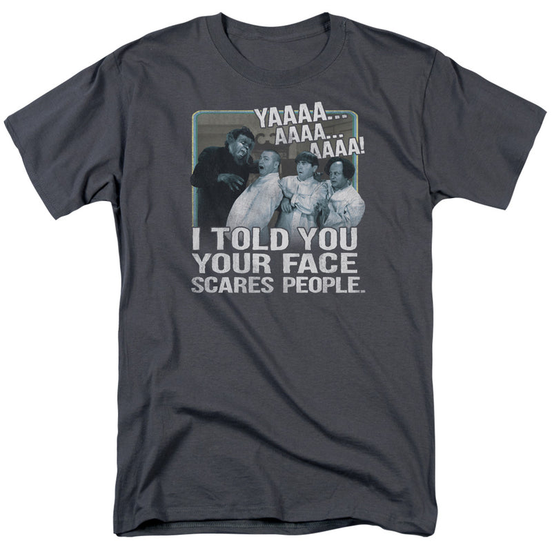 T-Shirt featuring design named Three Stooges - Scares People