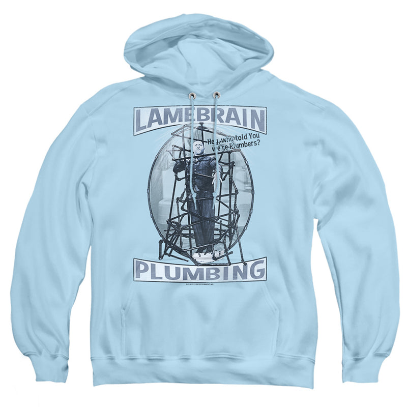 Hoodie featuring design named Three Stooges - Lamebrain Plumbing